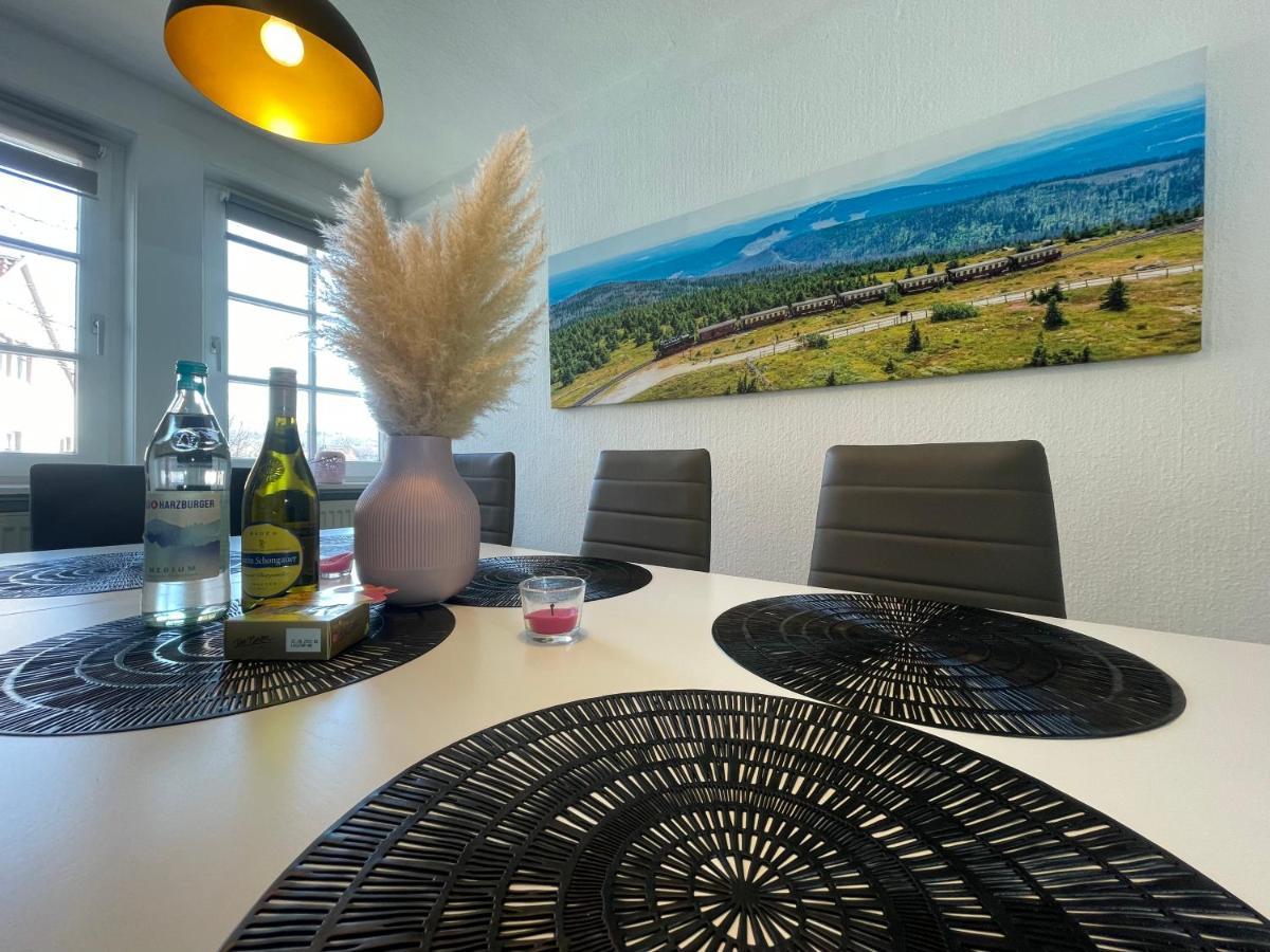Ferienwohnung Am Buendheimer Schloss バート・ハルツブルク エクステリア 写真